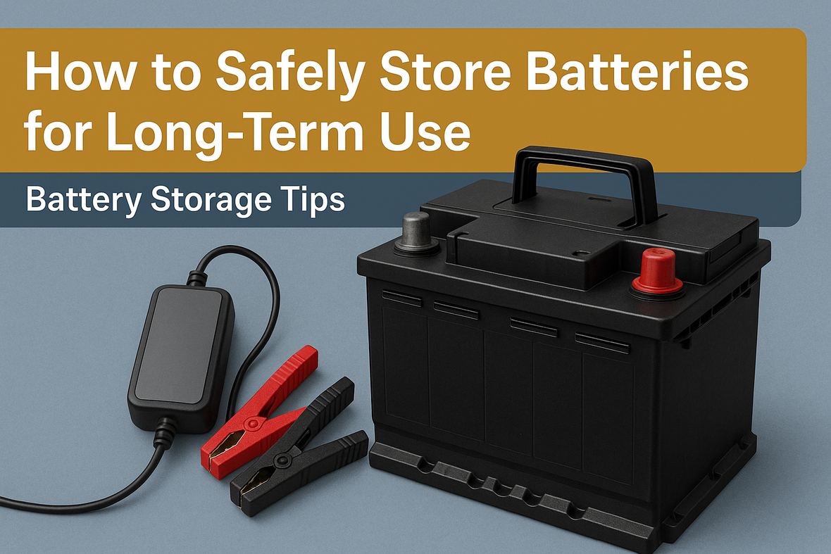 How to Safely Store Batteries for Long-Term Use