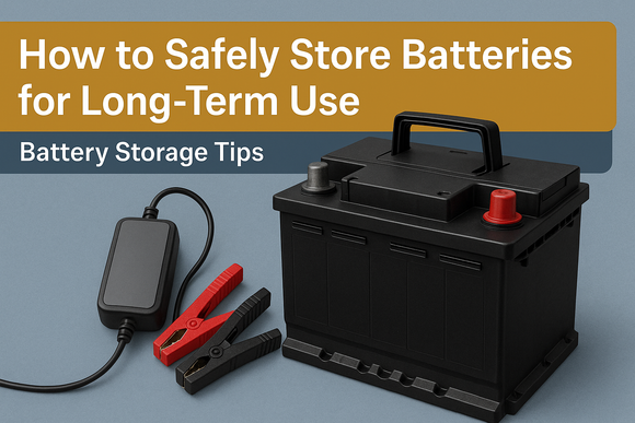 How to Safely Store Batteries for Long-Term Use