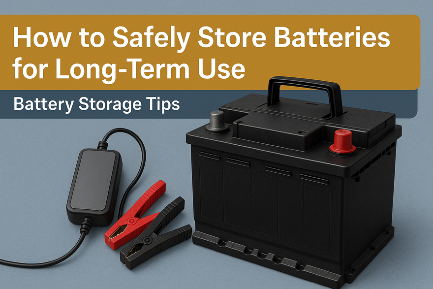 How to Safely Store Batteries for Long-Term Use