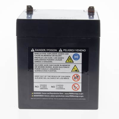 Duracell Ultra 12V 5AH High Rate AGM Sealed Lead Acid (SLA) Battery with F2 Terminals