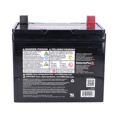 Duracell Ultra 12V 40AH Deep Cycle AGM Sealed Lead Acid (SLA) Battery with M6 Insert Terminals