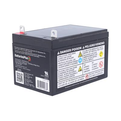 Duracell Ultra 12V 12AH AGM General Purpose Sealed Lead Acid (SLA) Battery with NB Terminals