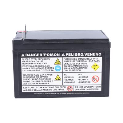 Duracell Ultra 12V 12AH AGM General Purpose Sealed Lead Acid (SLA) Battery with NB Terminals