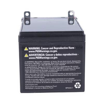 Duracell Ultra 12V 12AH AGM General Purpose Sealed Lead Acid (SLA) Battery with NB Terminals