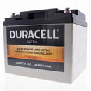 Duracell Ultra 12V 40AH Deep Cycle AGM Sealed Lead Acid (SLA) Battery with M6 Insert Terminals-3