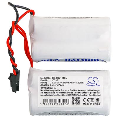 Replacement Battery for Select Saflock, Interstate, Winfield, and Saft Door Locks