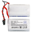 Replacement Battery for Select Saflock, Interstate, Winfield, and Saft Door Locks-3