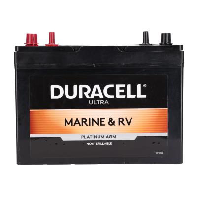 Duracell Ultra BCI Group 27M 12V 100AH 620CCA AGM Deep Cycle Marine & RV Battery