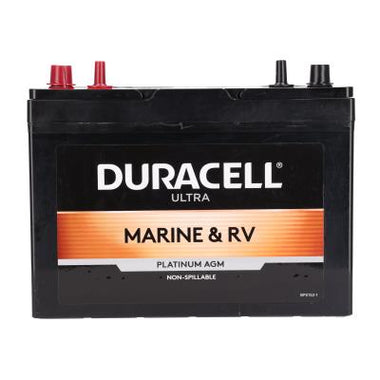 Duracell Ultra BCI Group 27M 12V 100AH 620CCA AGM Deep Cycle Marine & RV Battery