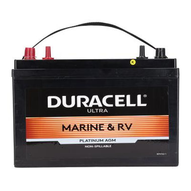 Duracell Ultra BCI Group 31M 12V 110AH 800CCA AGM Deep Cycle Marine & RV Battery