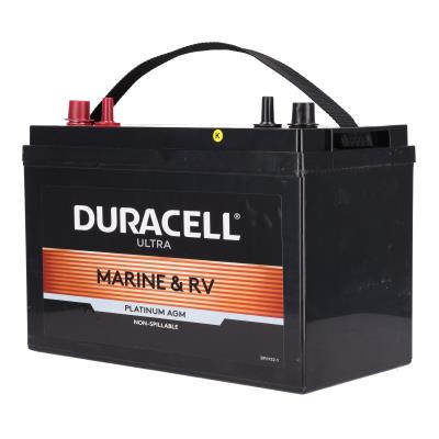 Duracell Ultra BCI Group 31M 12V 110AH 800CCA AGM Deep Cycle Marine & RV Battery