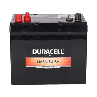Duracell Ultra BCI Group 24M 12V 80AH 530CCA AGM Deep Cycle Marine & RV Battery