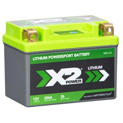 X2Power 200A Pulse Cranking X2P5 Lithium Powersport Battery