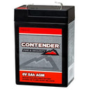 Contender 6V 5Ah AGM Fire and Security Battery-3