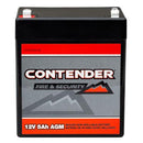 Contender 12V 5Ah AGM Fire and Security Battery-1