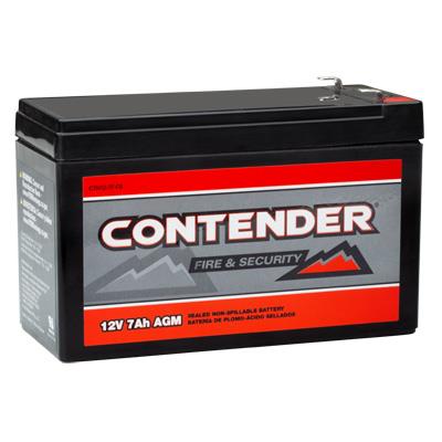 Contender 12V 7Ah AGM Fire and Security Battery