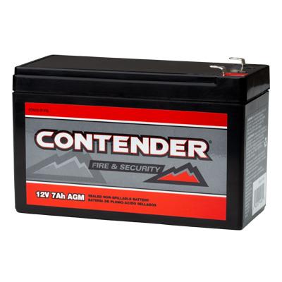 Contender 12V 7Ah AGM Fire and Security Battery