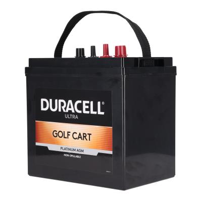 Duracell Ultra | 225AH | 6V AGM | Golf Cart & Floor Scrubber Battery | Deep Cycle | Group Size GC2