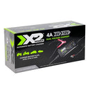 X2Power 4A 6V/12V Automatic Battery Charger and Maintainer for Automotive and Powersport Batteries-3