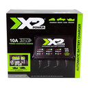 X2Power 3-Bank 12V 10A Marine Battery Charger and Maintainer for Automotive & Heavy Duty Batteries-1
