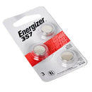 Energizer® 357 Silver Oxide Button Cell Battery - 3 Pack-2