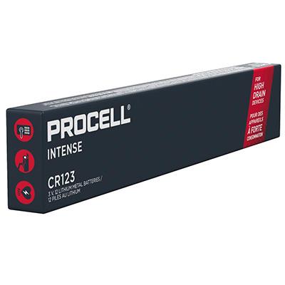 Duracell Procell High Power 3V Lithium Intense CR123 - 12 Pack