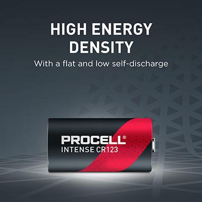 Duracell Procell High Power 3V Lithium Intense CR123 - 12 Pack