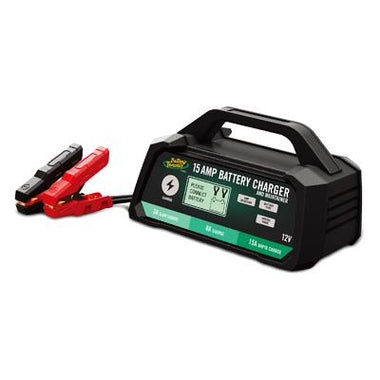 Battery Tender 12V 15A/8A/2A Selectable Charger for Auto, ATV, Marine, and Motorcycle Batteries
