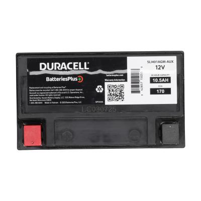 Duracell Ultra Start/Stop Car Battery | Group 401 | 170CCA | AGM Auxiliary