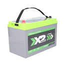 X2Power 12.8V 150Ah Marine Lithium Iron Phosphate Deep Cycle Battery with Bluetooth-8