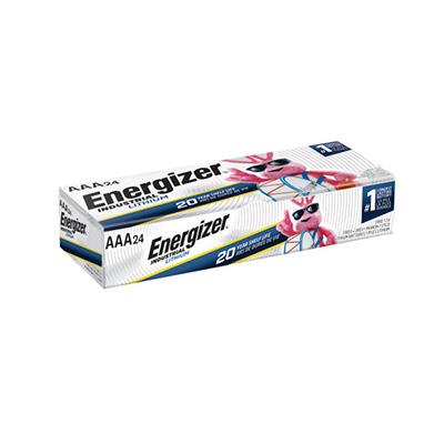 Energizer Industrial Lithium 1.5V AAA, LR03 Battery - 24 Pack - 24 Pack