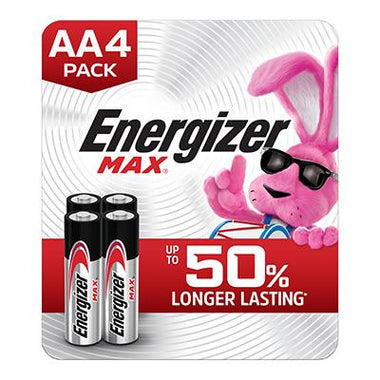 Energizer Max AA Batteries – 4 Pack