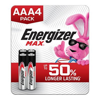 Energizer Max AAA Batteries – 4 Pack