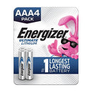 Energizer Ultimate Lithium 1.5V AAA, LR03 Battery - 4 Pack-1