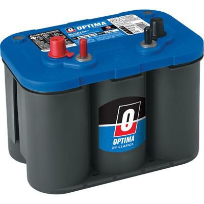 Optima Blue Top Starting Marine & RV Battery | Marine AGM | 800CCA | Group Size 34M