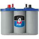 Optima Blue Top Marine & RV Battery | Deep Cycle AGM | 55AH | 750CCA | Group Size 34M-1