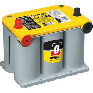 Optima Yellow Top Heavy Duty Battery | Dual Purpose AGM | 620CCA | Group Size 75/25 - 0