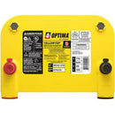 Optima Yellow Top Heavy Duty Battery | Dual Purpose AGM | 620CCA | Group Size 75/25-3