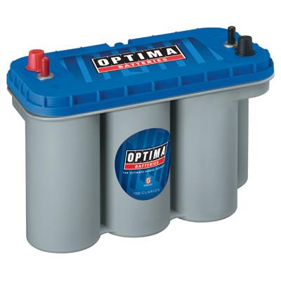 Optima Blue Top Marine & RV Battery | Deep Cycle AGM | 75AH | 900CCA | Group Size 31M