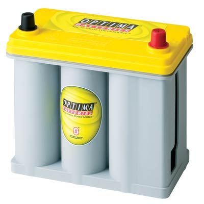 Optima Yellow Top Car Battery | Group 51R | 450CCA