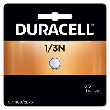 Duracell 3V 1/3N, 2L76 Lithium Battery - 1 Pack