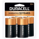 Duracell Coppertop 1.5V D, LR20 Alkaline Battery - 4 Pack-1