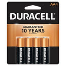 Duracell Coppertop 1.5V AA, LR6 Alkaline Battery - 4 Pack-1