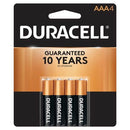 Duracell Coppertop 1.5V AAA, LR03 Alkaline Battery - 4 Pack-1