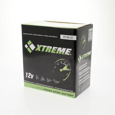 Xtreme High Performance 10A-A2 12V 160CCA Flooded Powersport Battery