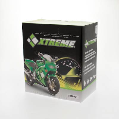 Xtreme Flooded 14L-A2 12V 190CCA Flooded Powersport Battery