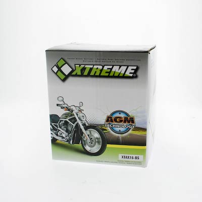 Xtreme 16-BS 12V 230CCA AGM Powersport Battery