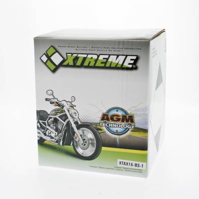 Xtreme 16-BS-1 12V 230CCA AGM Powersport Battery
