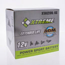 Xtreme 20HL-BS 12V 310CCA AGM Powersport Battery-4