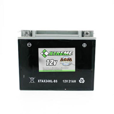Xtreme 24HL-BS 12V 350CCA AGM Powersport Battery